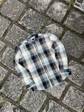 Collar type striped Shirt Men Casuals